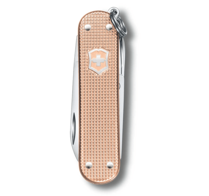 Victorinox Classic Colors Alox večnamenski nož Fresh Peach 58 mm, oranžen, 5 funkcij