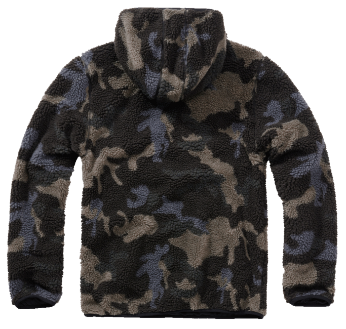 Brandit Teddyfleece Worker flisasti pulover, darkcamo