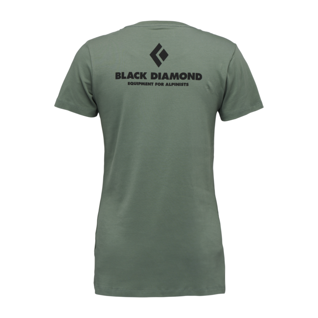 Black Diamond Equipment for Alpinists majica ženski s kratkim rokavom, laurel green