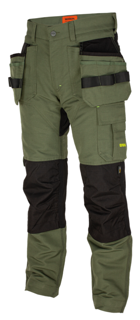 Bennon Erebos Work Pants, Green/Black