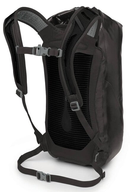 Osprey Transporter Roll Top Waterproof 25 Backpack, Black