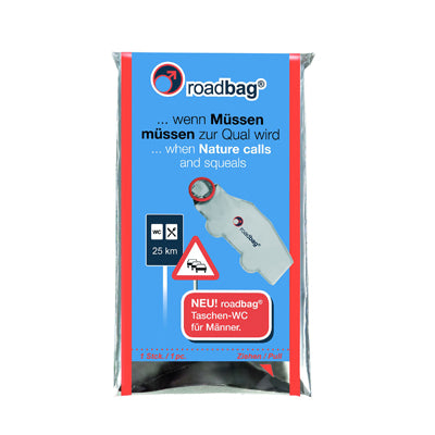 Roadbag žepna toaleta za moške 2 kosa