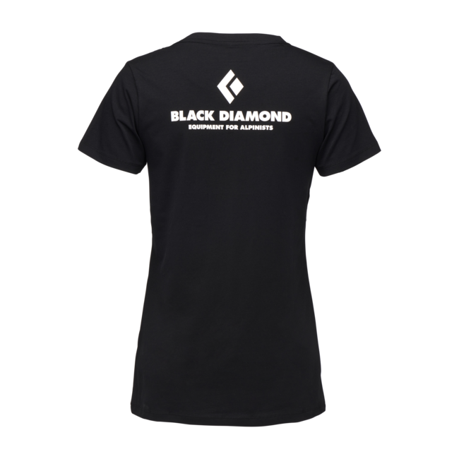 Black Diamond Equipment for Alpinists majica ženski s kratkim rokavom, črna