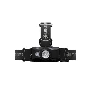 LEDLENSER MH8 naglavna svetilka, črno-črna