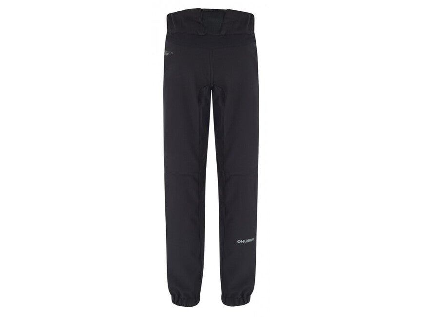 HUSKY Keson K črne otroške softshell hlače