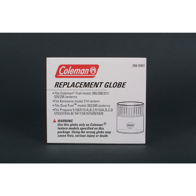 Coleman CL1 in CL2 nadomestno steklo za lampo