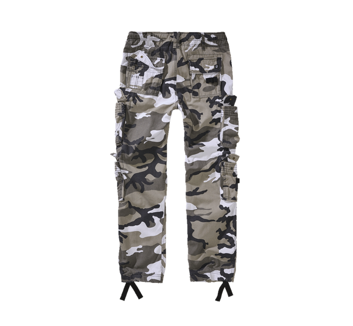 Brandit Pure Slim Fit črne hlače, urban