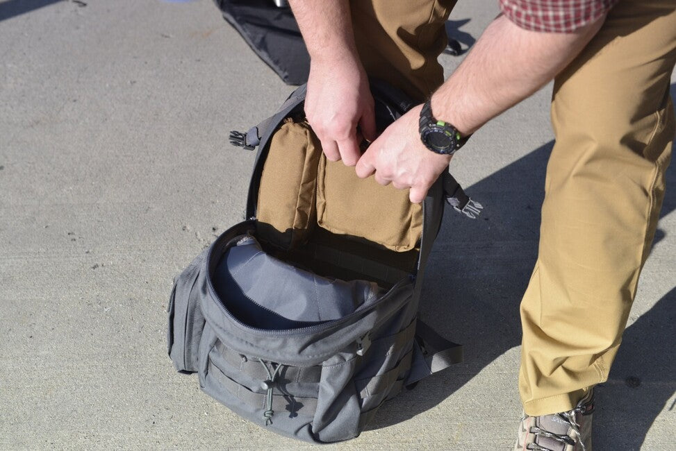 Helikon-Tex Insert Double Pistol Magazine Pouch, Olive Green