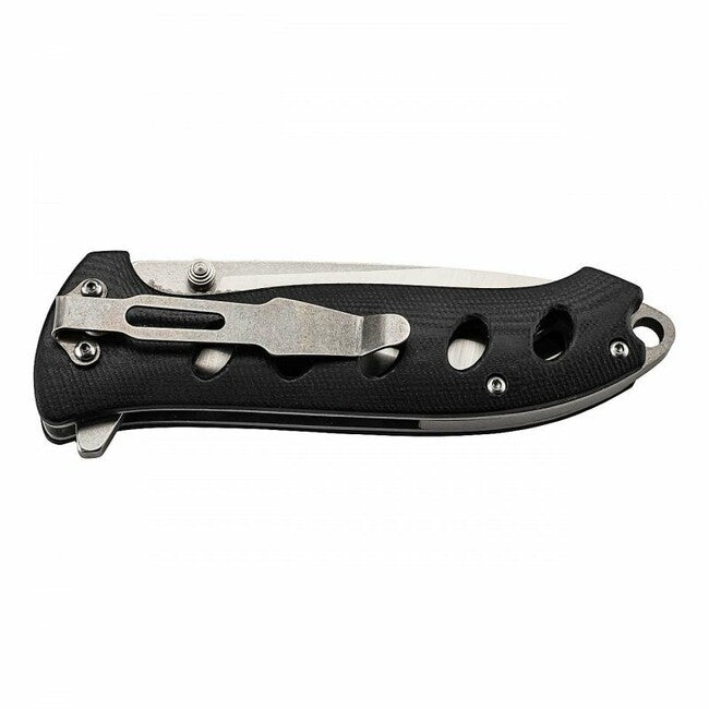 Herbertz One-Hand Folding Knife 8.7cm, Black, G10