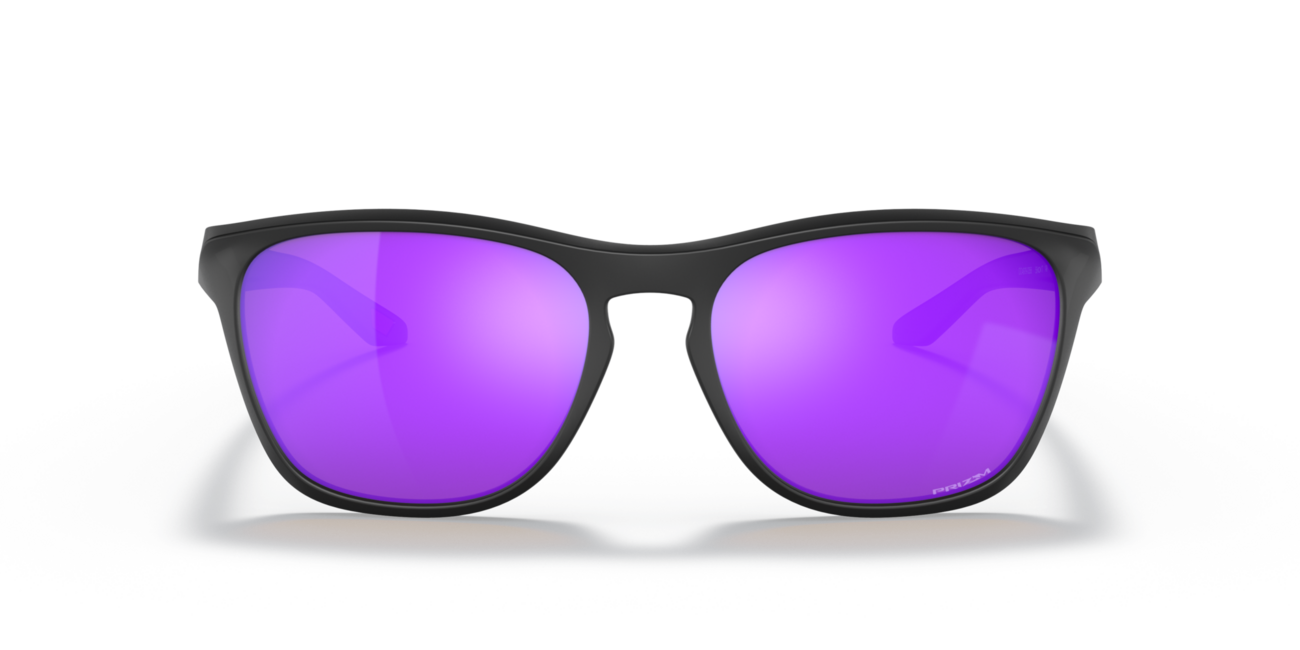 Oakley MANORBURN sončna očala z okvirjem in stekli, mat črna, Prizm Violet 56