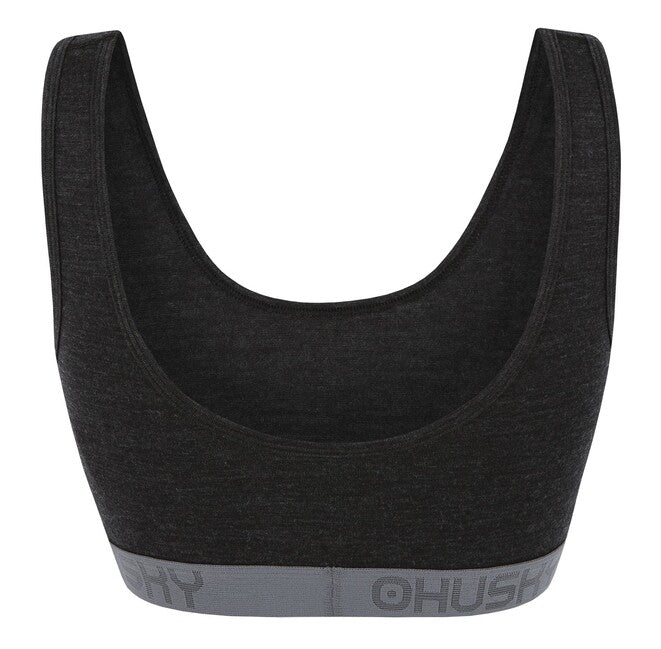 HUSKY merino termo spodnja majica, črna