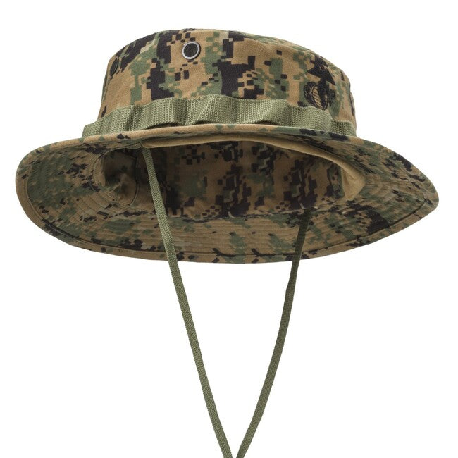 Helikon-Tex USMC Boonie klobuk PolyCotton Twill, Digital Woodland