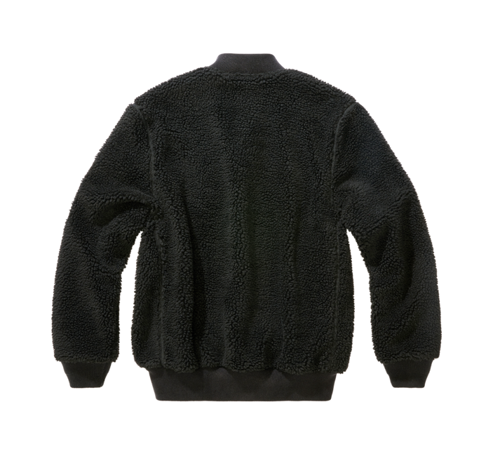 Brandit MA1 Sherpa Jacket, Black