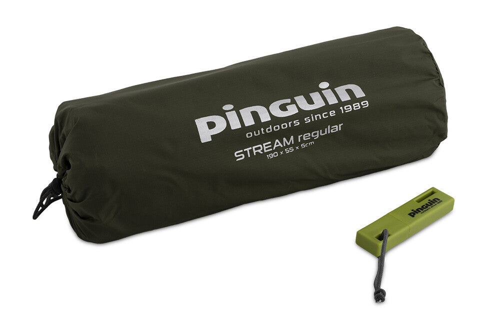 Pinguin Stream podloga za spanje Regular, modra