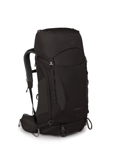 Osprey Kestrel 48 Hiking Backpack, Black