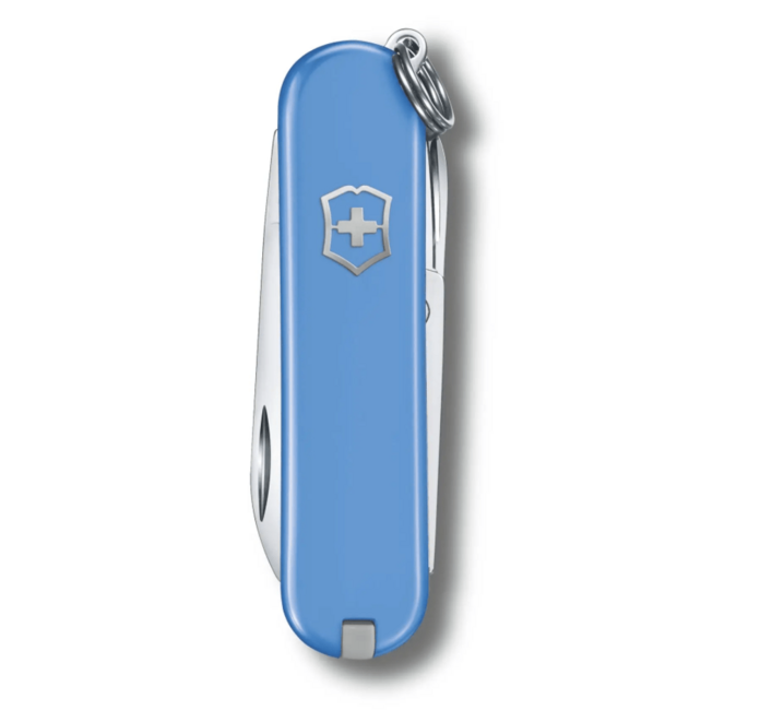 Victorinox Classic SD Colors Summer Rain Multitool, Light Blue Knife, 7 Functions