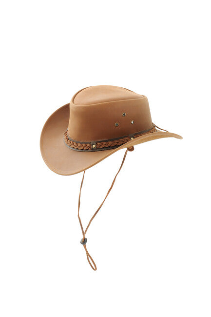 Origin Outdoors Cattleman usnjeni klobuk, rjav