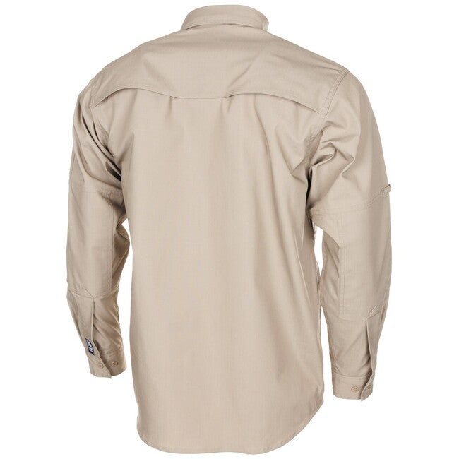 MFH Professional Attack Μακρυμάνικο Μπλουζάκι με Επίστρωση Teflon, khaki