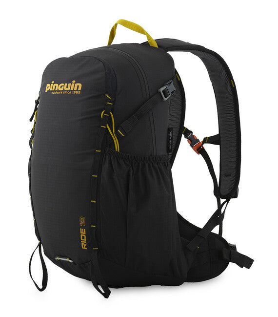 Pinguin Ride 19 Backpack, 19 L, Black/Yellow