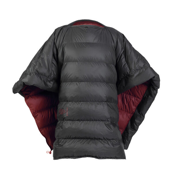 Patizon Multi Quilt 250 spalna vreča L, črna/rdeča