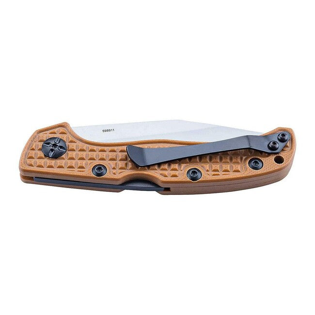 Herbertz žepni nož 7,7cm G10, rjava