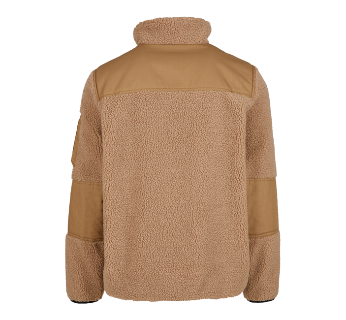 Brandit Ramble softshell jakna flisasti moški Teddyfleece, kamel