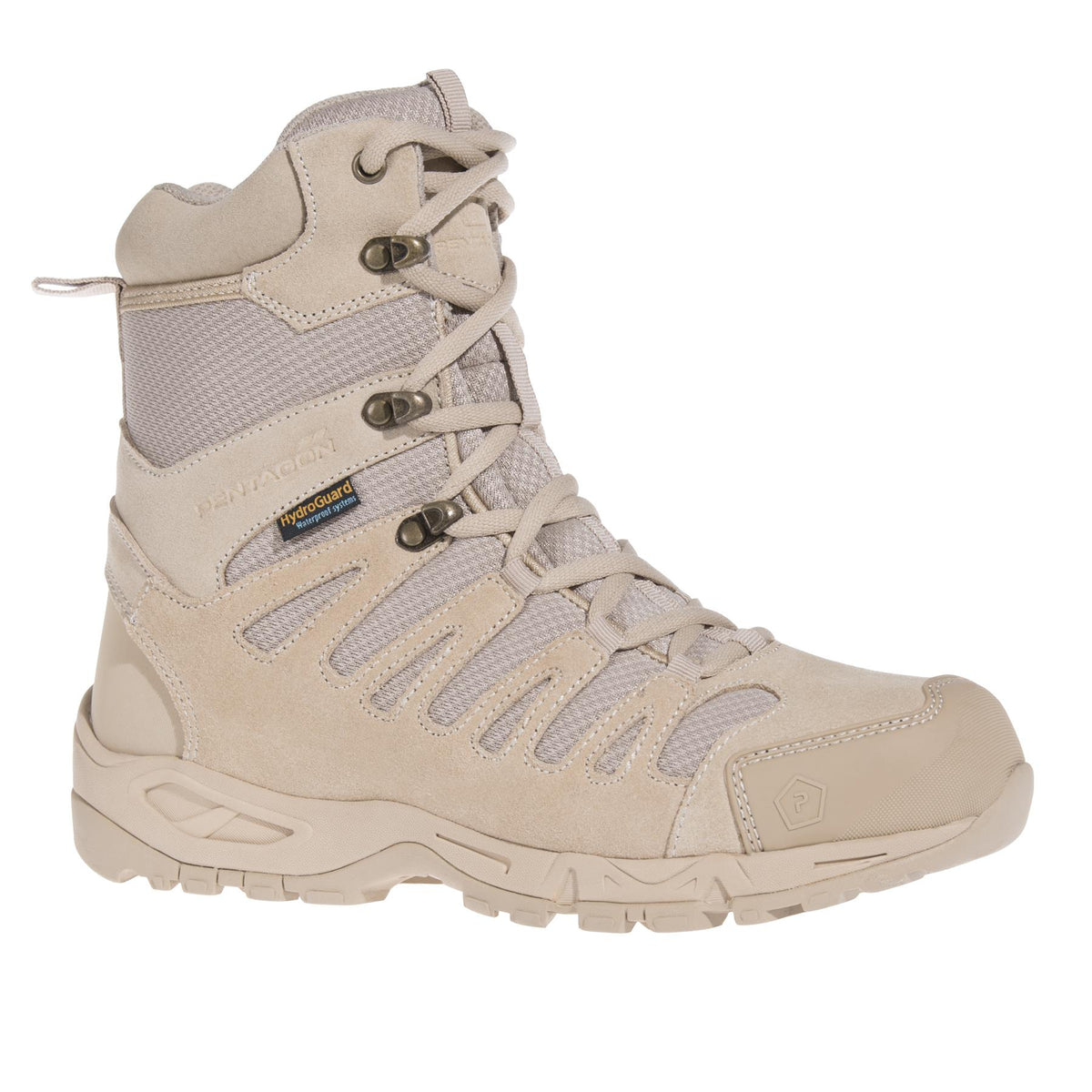 Pentagon Achilles XTR 8" Tactical Boots, Desert Tan