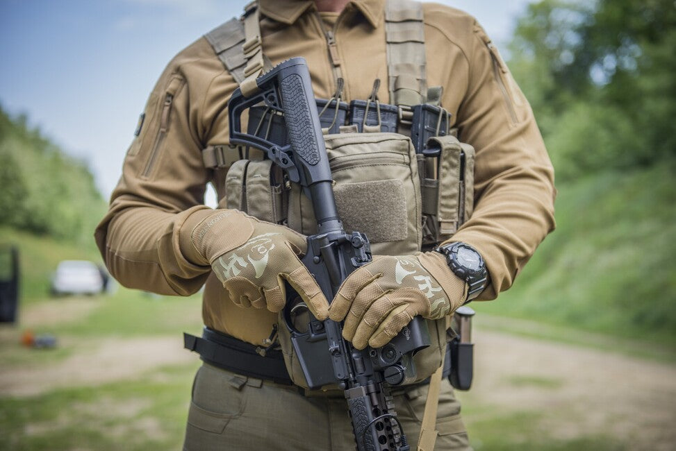 Helikon-Tex Range Tactical Gloves, Black / Shadow Grey