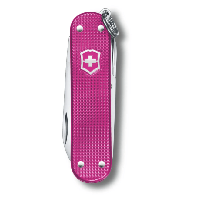 Victorinox Classic Colors Alox večnamenski nož Flamingo Party 58 mm, rožnata, 5 funkcij