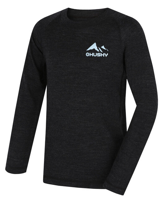 HUSKY Merbo termo spodnje perilo Merino Set, črna
