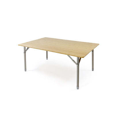 BasicNature Bamboo zložljiv stol 100 x 65 cm