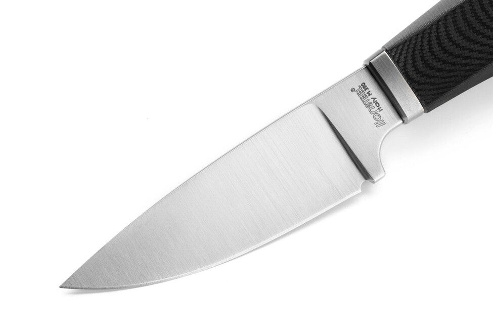 Lionsteel WILLY WL1 nož s fiksnim rezilom z ročajem iz črnega G10 GBK
