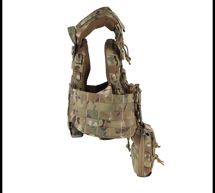 DRAGOWA Tactical Raven Tactical Vest, Olive