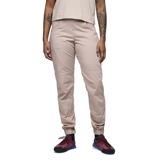 Black Diamond Notion črne hlače ženski, blede mauve