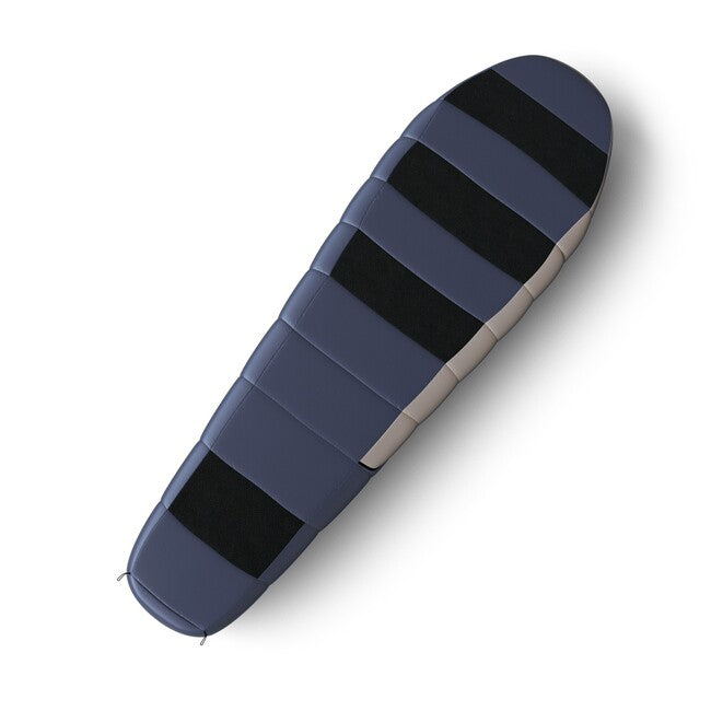 HUSKY Ember Synthetic Three-Season Sleeping Bag Long, Navy Blue/Grey