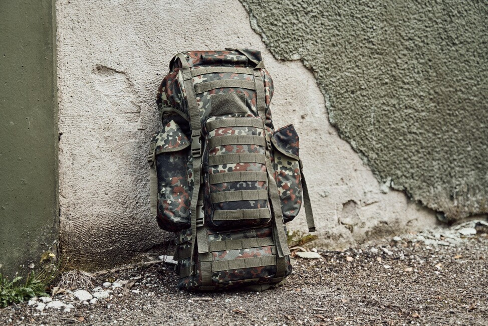 Brandit Kampfrucksack Σακίδιο Πλάτης Tactical Molle, Flecktarn 65L