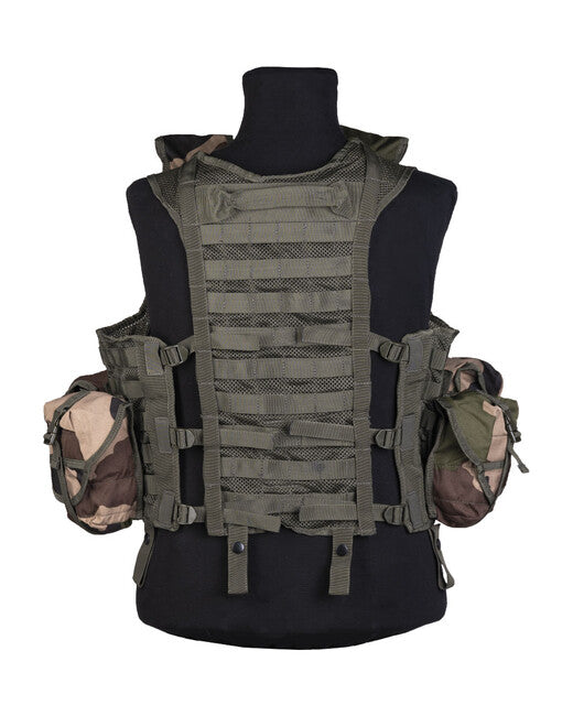 Mil-Tec MODULAR SYSTEM telovnik taktični s 8 vrečkami, CCE tarn