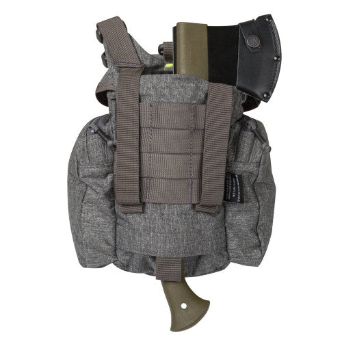 Helikon-Tex ESSENTIAL KITBAG® torba čez ramo najlonsko-poliesterska zmes melanž črno-siva