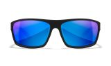 Wiley X Peak sončna očala Captivate Polarized, mat črna, modro ogledalo