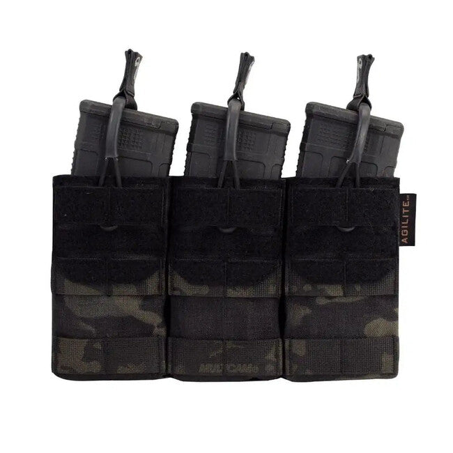 Agilite AG3 Triple vrečka za nabojnik, multicam black