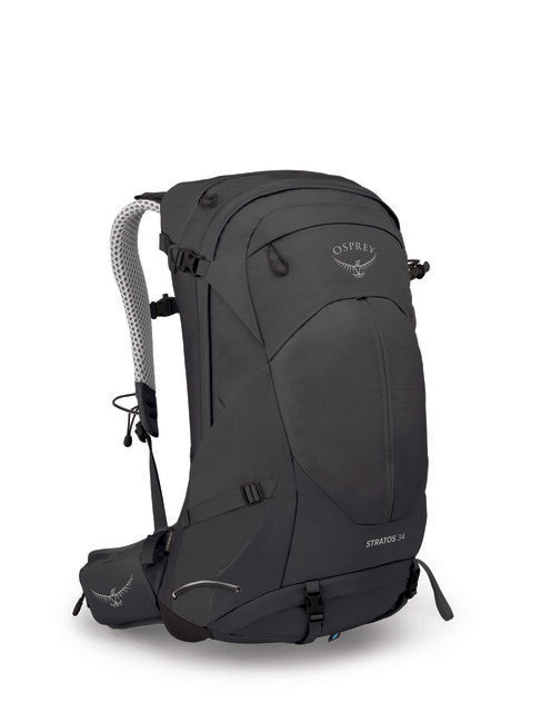 OSPREY STRATOS 34 pohodniški nahrbtnik, temno siva