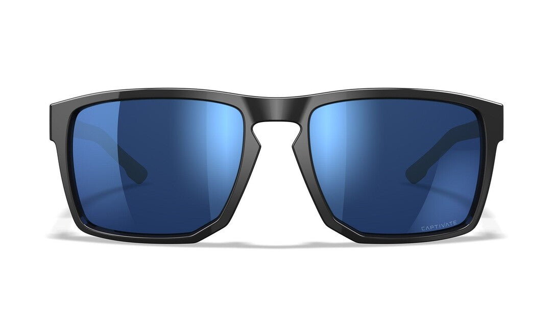 Wiley X Apex sončna očala, Captivate Polarized Blue Mirror/ Gloss Black