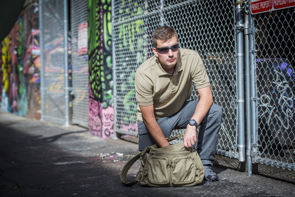 Helikon-Tex WOMBAT Mk2 Τσάντα Ώμου Cordura, Μαύρο