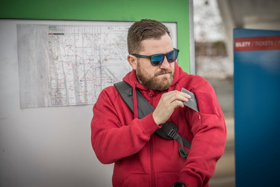 Helikon-Tex Urban Tactical lite pulover, črna