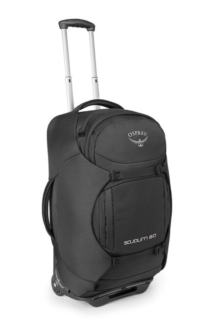 OSPREY SOJOURN 60 potovalna torba na kolesih, črna