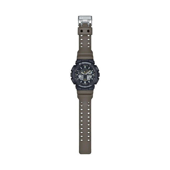 Casio G-Shock GA-100TU-1A3ER ura, črna/rjava