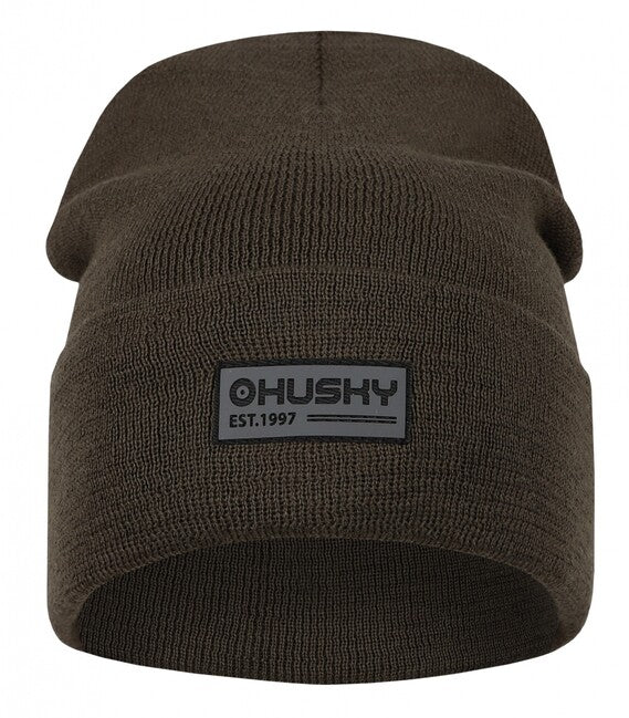 HUSKY Merhat 1 merino kučma moška, khaki
