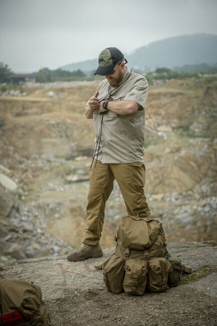 Helikon-Tex Καπέλο PolyCotton Ripstop με λογότυπο, Olive Green / Adaptive
