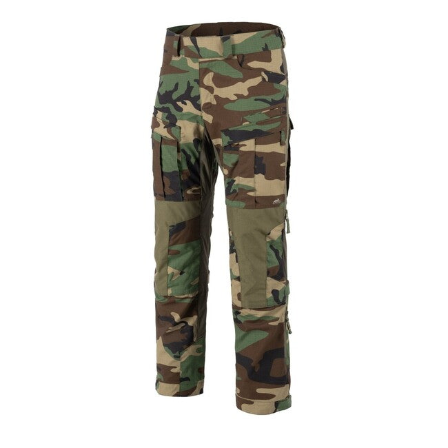 Helikon-Tex MCDU hlače, US Woodland / olivno zelena