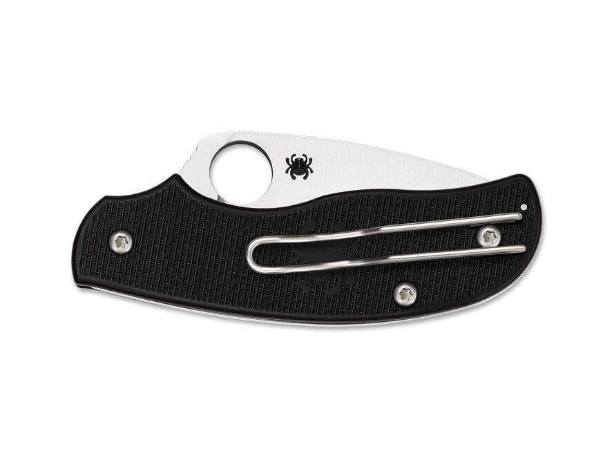 Spyderco Urban Leaf Lightweight Folding Knife 6.6cm, Black, FRN